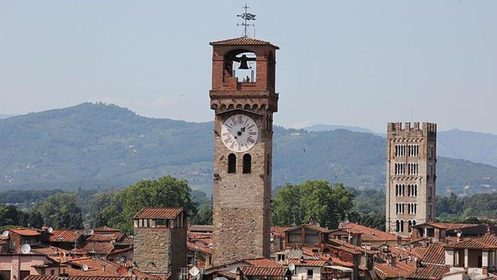Clocktower in Lucca