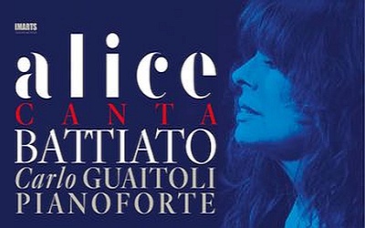 Poster of the concert Alice sings Battiato songs