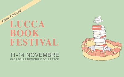 Poster of the 1st edition of the Lucca Book Festival