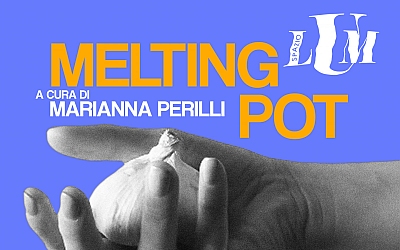 Locandina Melting Pot, spettacolo del Festival del Teatro Indipendente dei Giovani