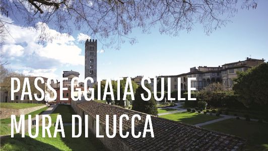 palazzo pfanner visto dalle mura di lucca