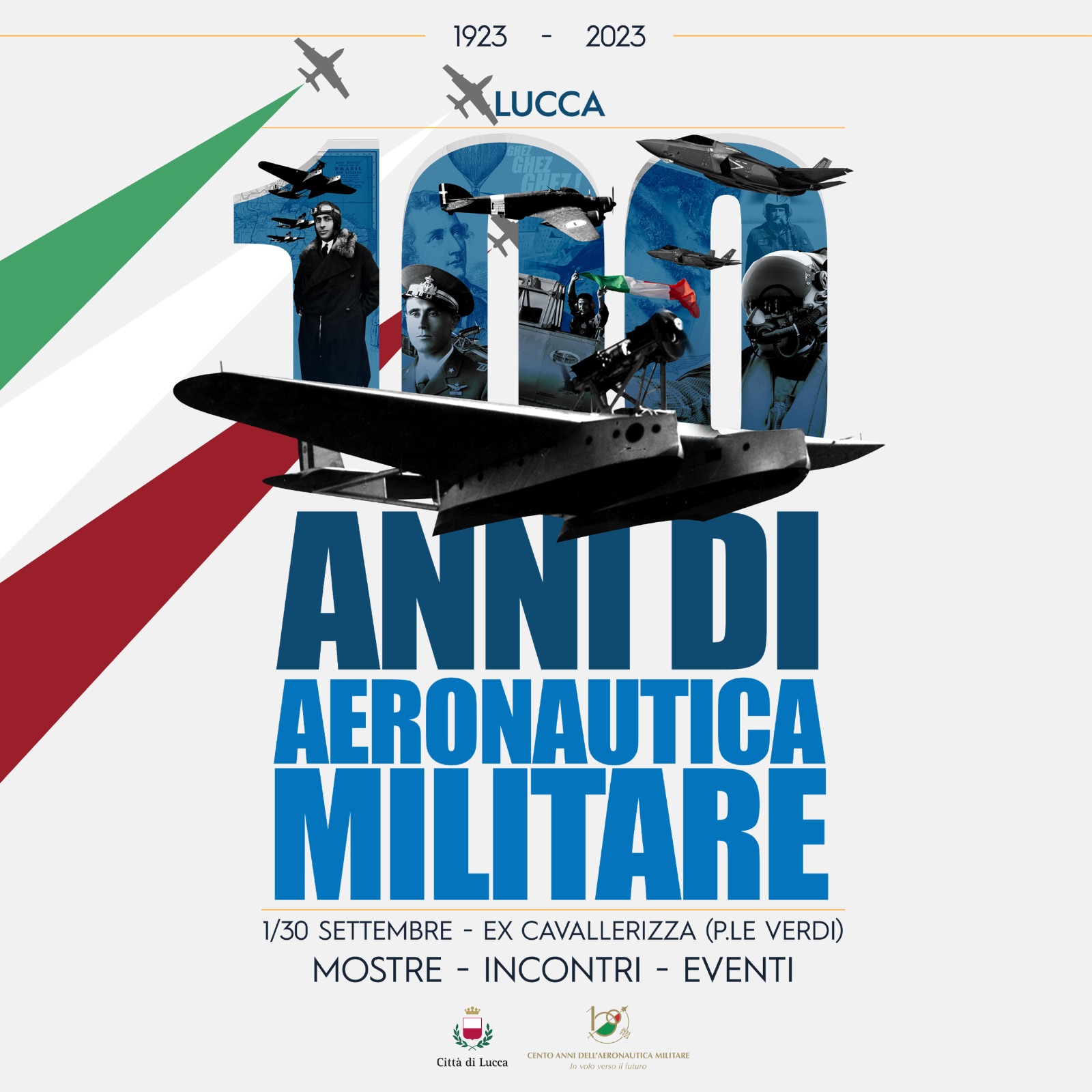100 anni di Aeronautica Militare - eventi a Lucca