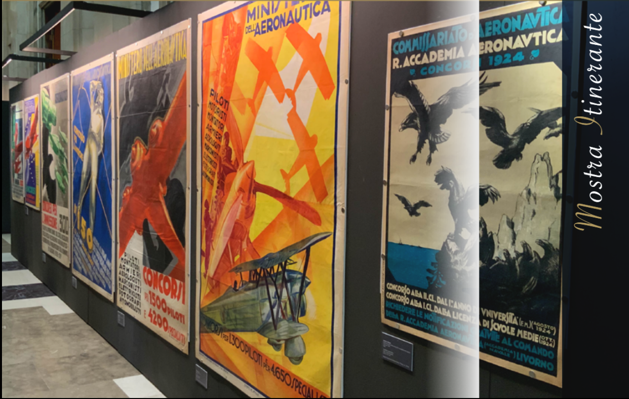 100 years of Italian air force  - traveling exhibition in Lucca