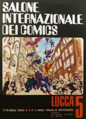 Lucca Comics poster 1968