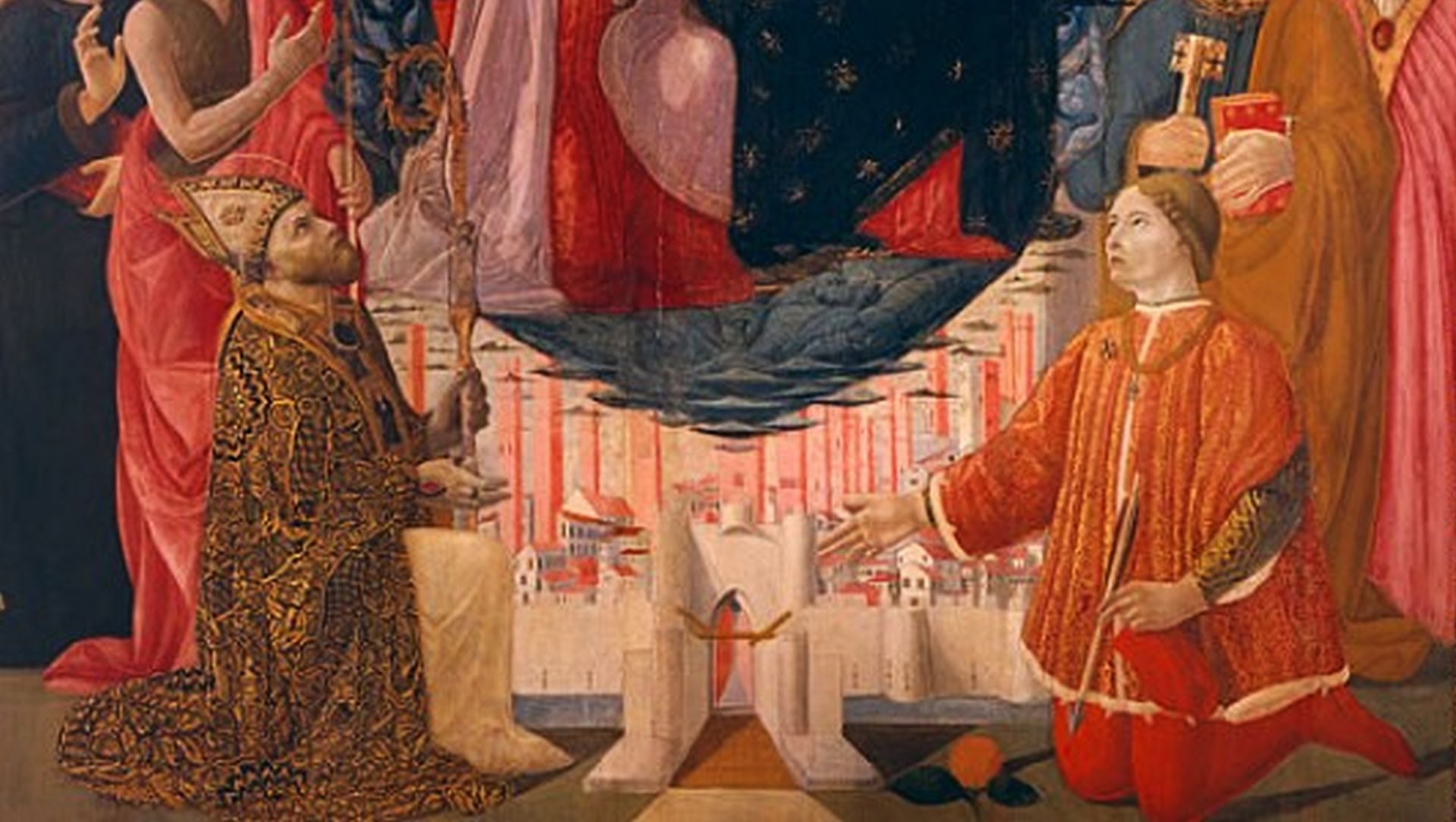 peinture de Baldassarre di Biagio dans l'église de San Paolino