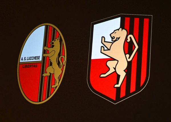 Lucchese120 - il nuovo marchio della lucchese proposto nel 2020 e il vecchio con la scrita libertas