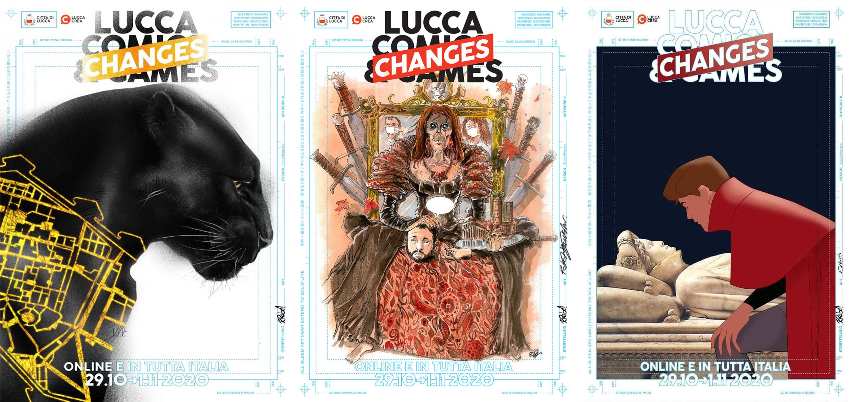 lucca comics and games poster 