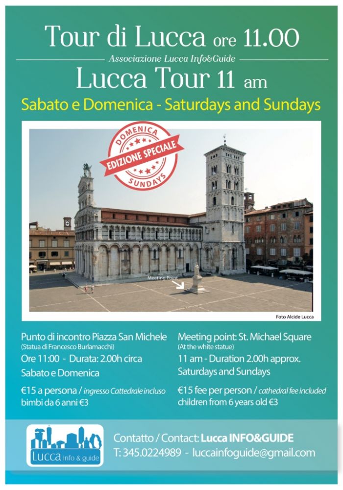visite de Lucca avec Lucca Info& Guide