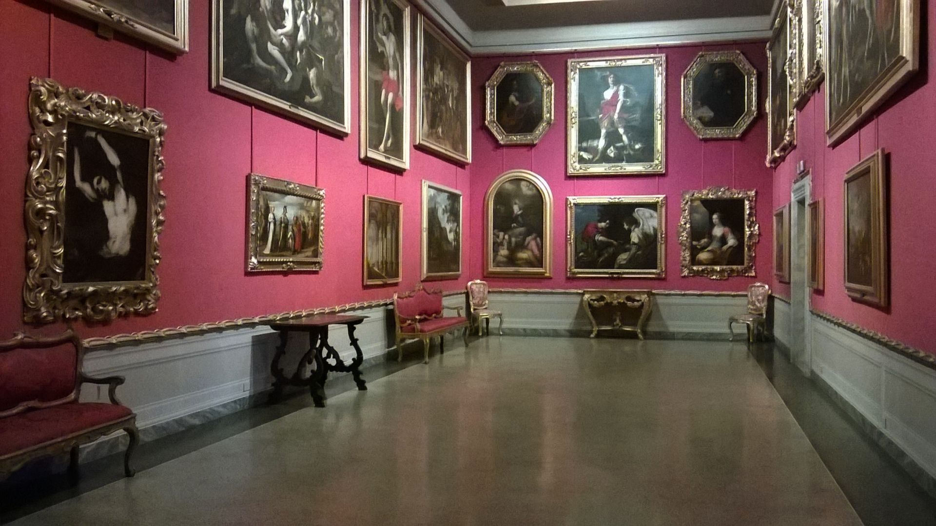 galerie des peintures du Musèe nationale de Palazzo Mansi