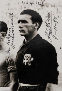 Lucchese120 - il calciatore lucchese campione del mondo Aldo Olivieri