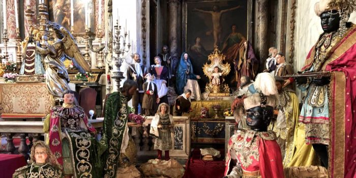 Presepe storico della chiesa di Santa Maria Nera