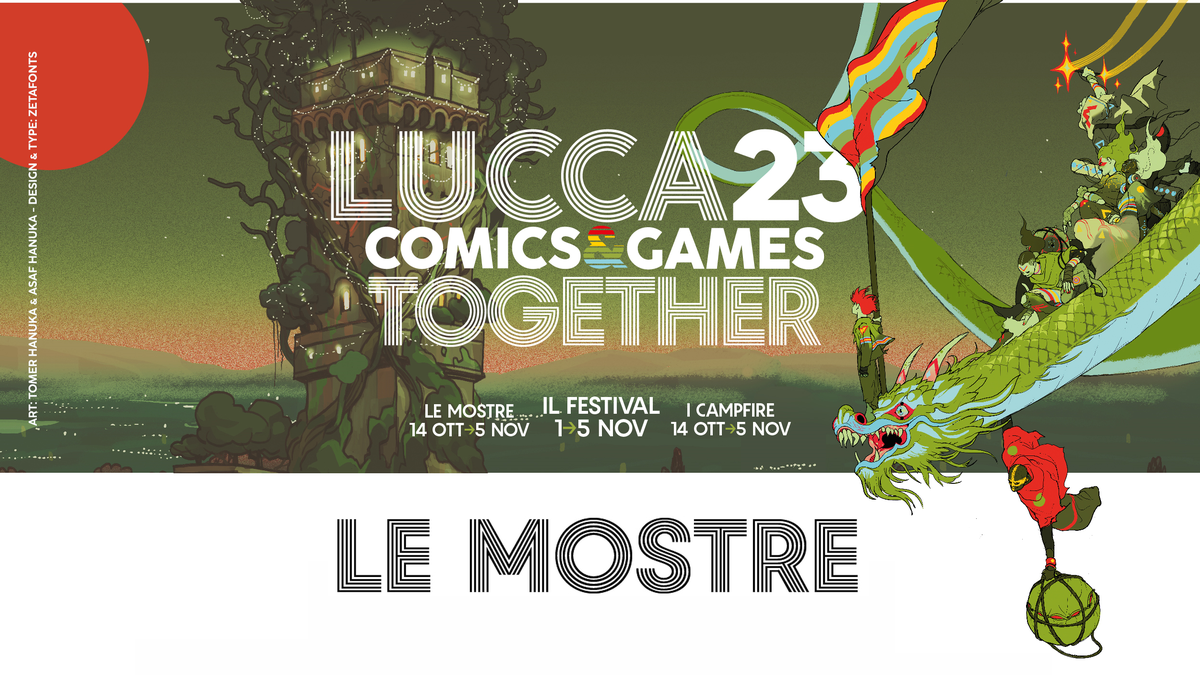 Luca Comics and Games . le mostre