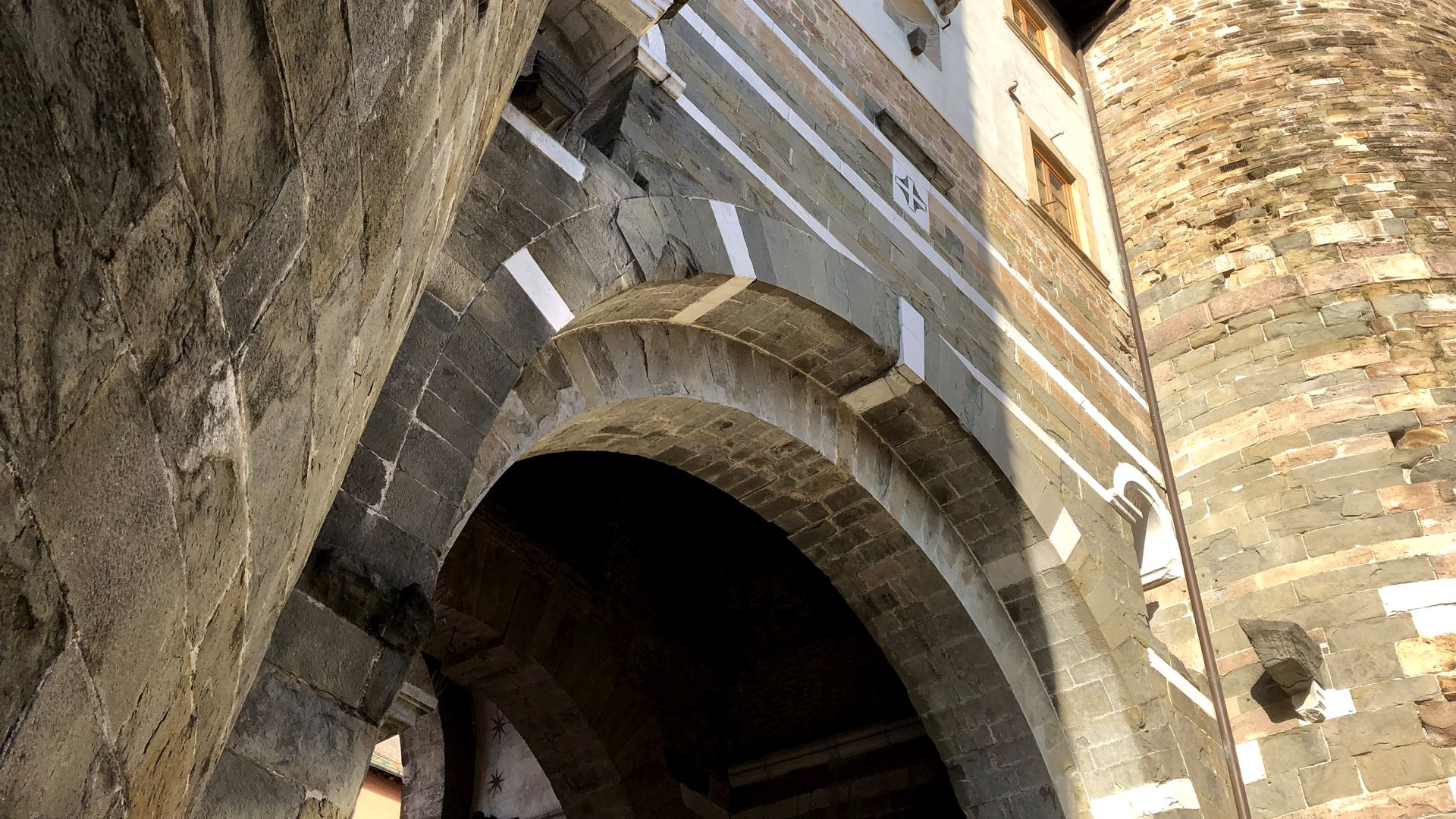 porta san Gervasio delle mura medievali di Lucca
