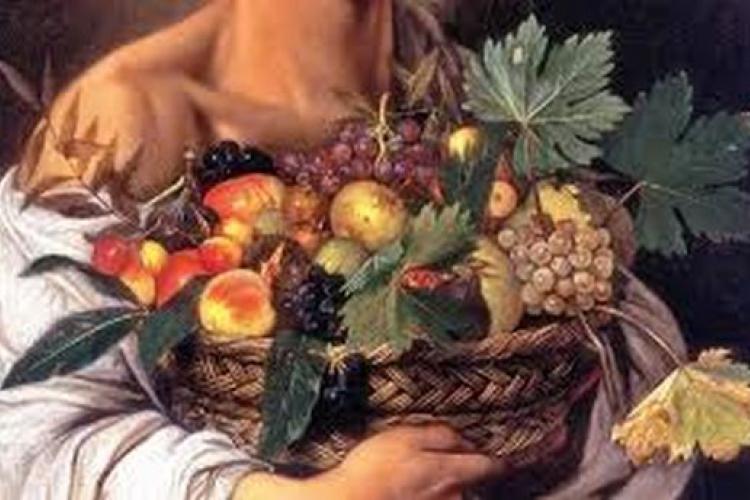 photo panier de fruits par caravaggio - le goût de la culture