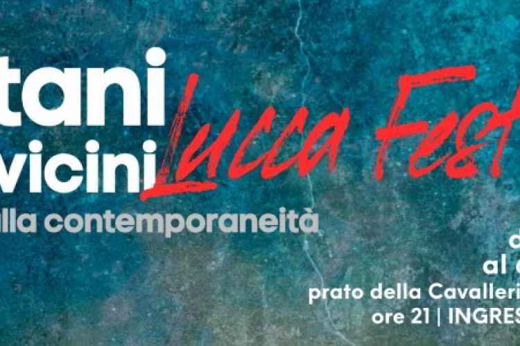 Locandina del Festival  Lontani Così Vicini Lucca Fest 2020