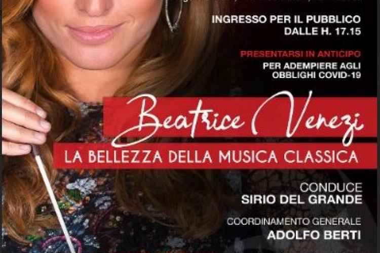 Locandina dell'evento La Bellezza della Musica Classica con Beatrice Venezi