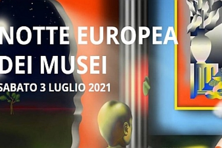 Locandina della Notte Europea dei Musei 2021