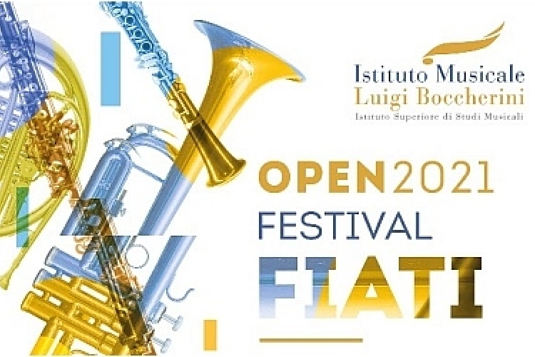 Immagine logo di OPEN Festival dei Fiati 2021.