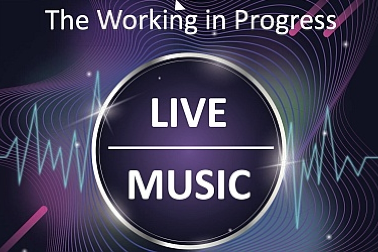 Titolo e logo della locandina del Concerto Working in Progress