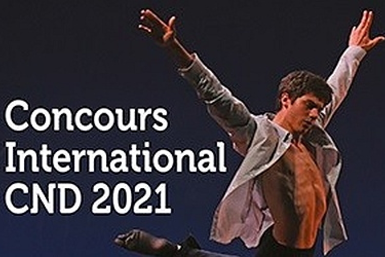 Intestazione della locandina Concours International de Danse (CND) 2021