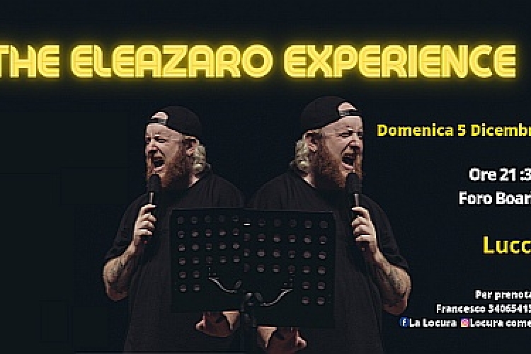 Locandina dell'evento The Eleazaro Experience