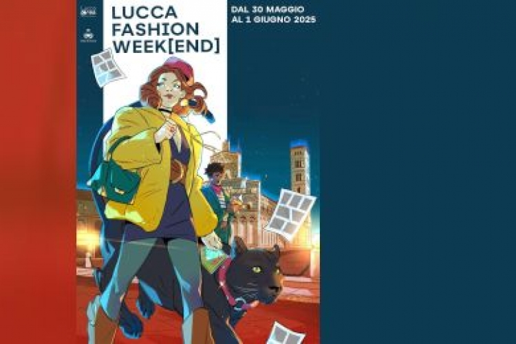 poster 2025 di Lucca fashion weekend