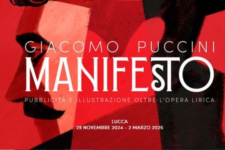 giacomo puccini manifesto - poster della mostra