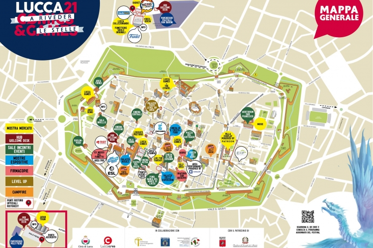 mappa lucca comics and games 2021