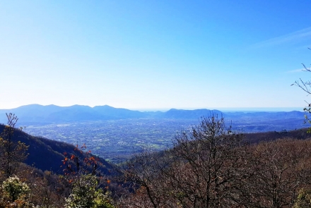 Panorama dall'Altopiano delle Pizzorne