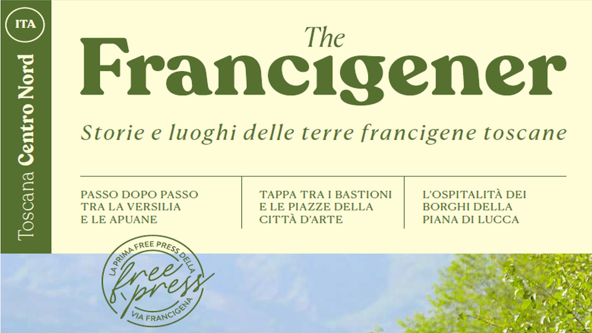 cover the francigenr magazine