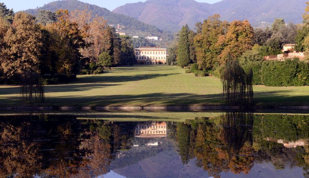 Parco di villa reale di Marlia nella piana di Lucca